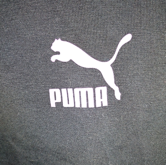 Puma Purple and Black Hooded Bodysuit - Picture 2 of 6
